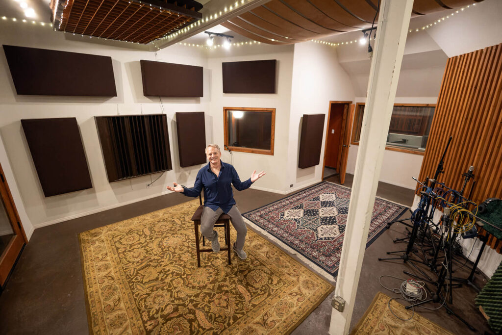 Tally Sherwood at Tritone Studios